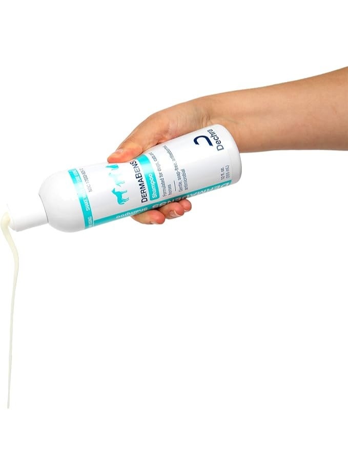 DECHRA DermaBenSs Shampoo for Dogs Cats & Horses Gentle Soap-Free Deep Cleansing Care 12oz From Varmacy - Image 3
